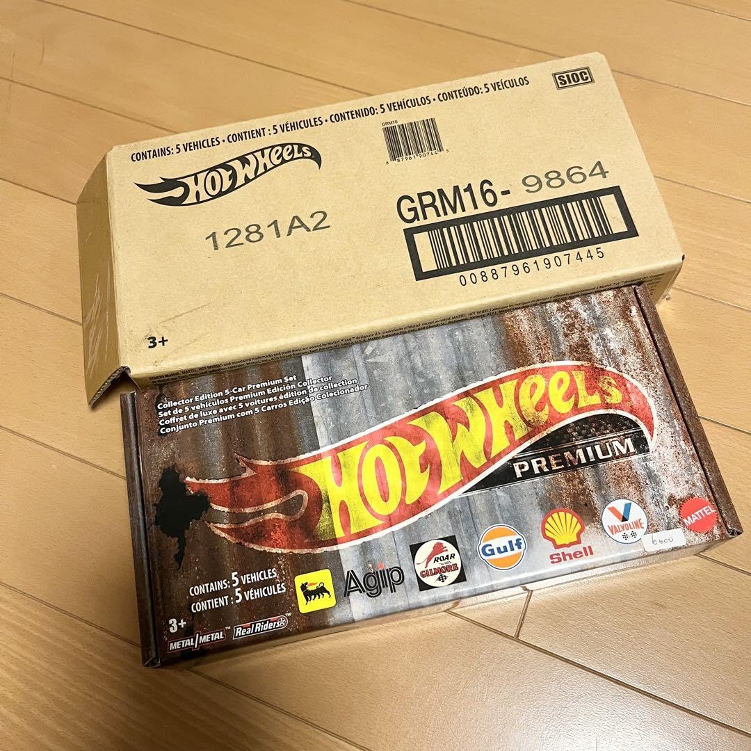 ホットウィール　ビンテージオイル5種セット Amazon.co.jp: ホットウィール ビンテージオイル 5台セット